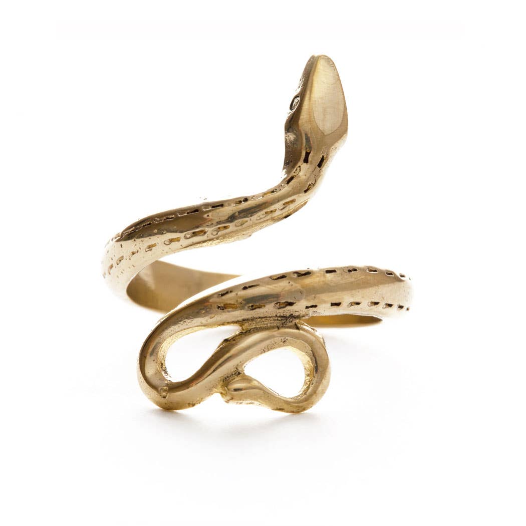 Amano Studio - Golden Serpent Ring