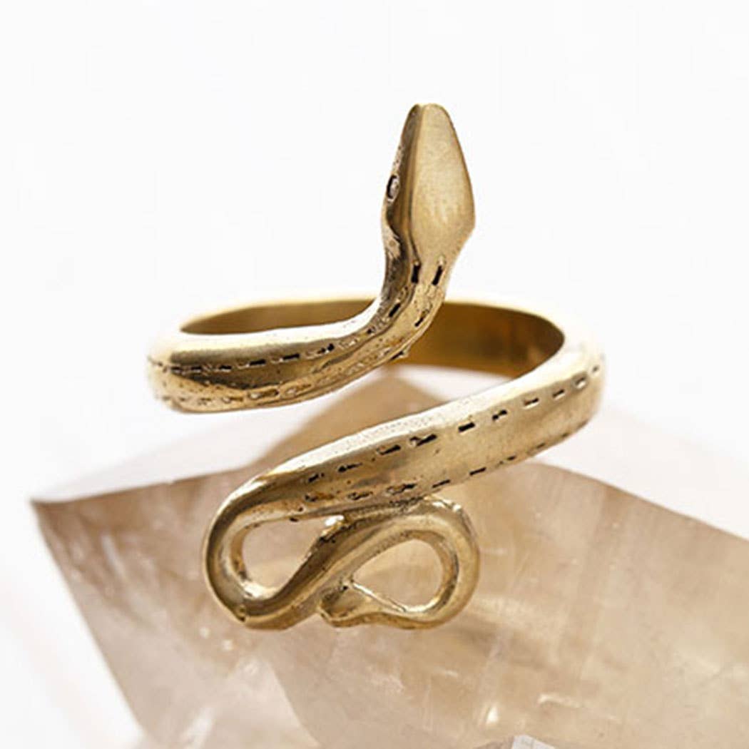 Amano Studio - Golden Serpent Ring