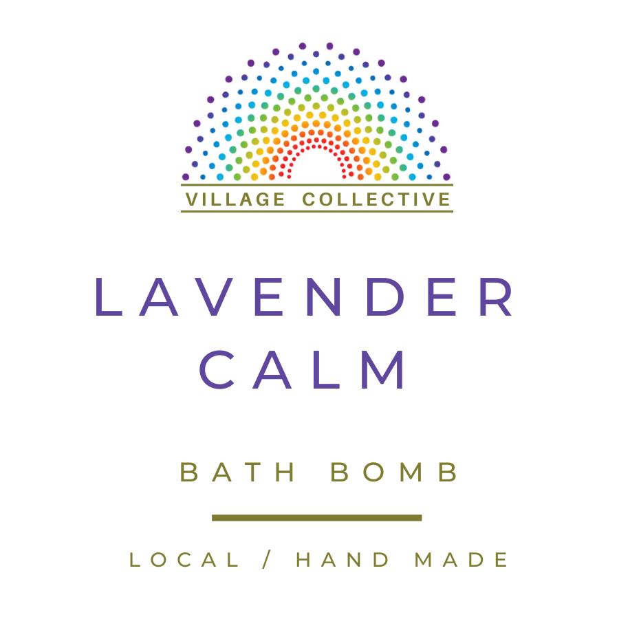 Village Collective Jumbo Luxe Bath Bomb - Lavender Calm
