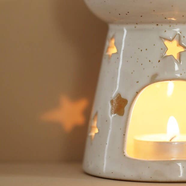 Ceramic Starry Wax Melt Burner