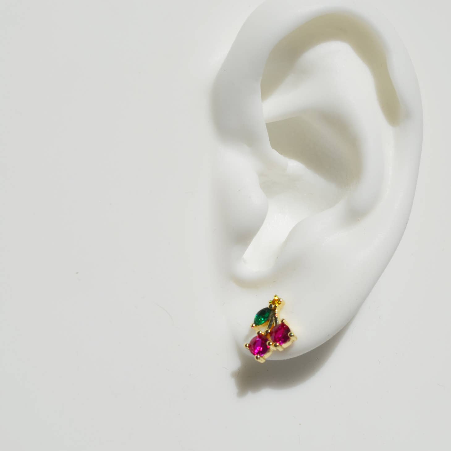 Cherry Stud Earring