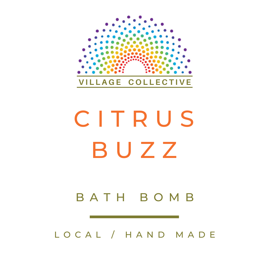 Village Collective Jumbo Luxe Bath Bomb - Citrus Buzz