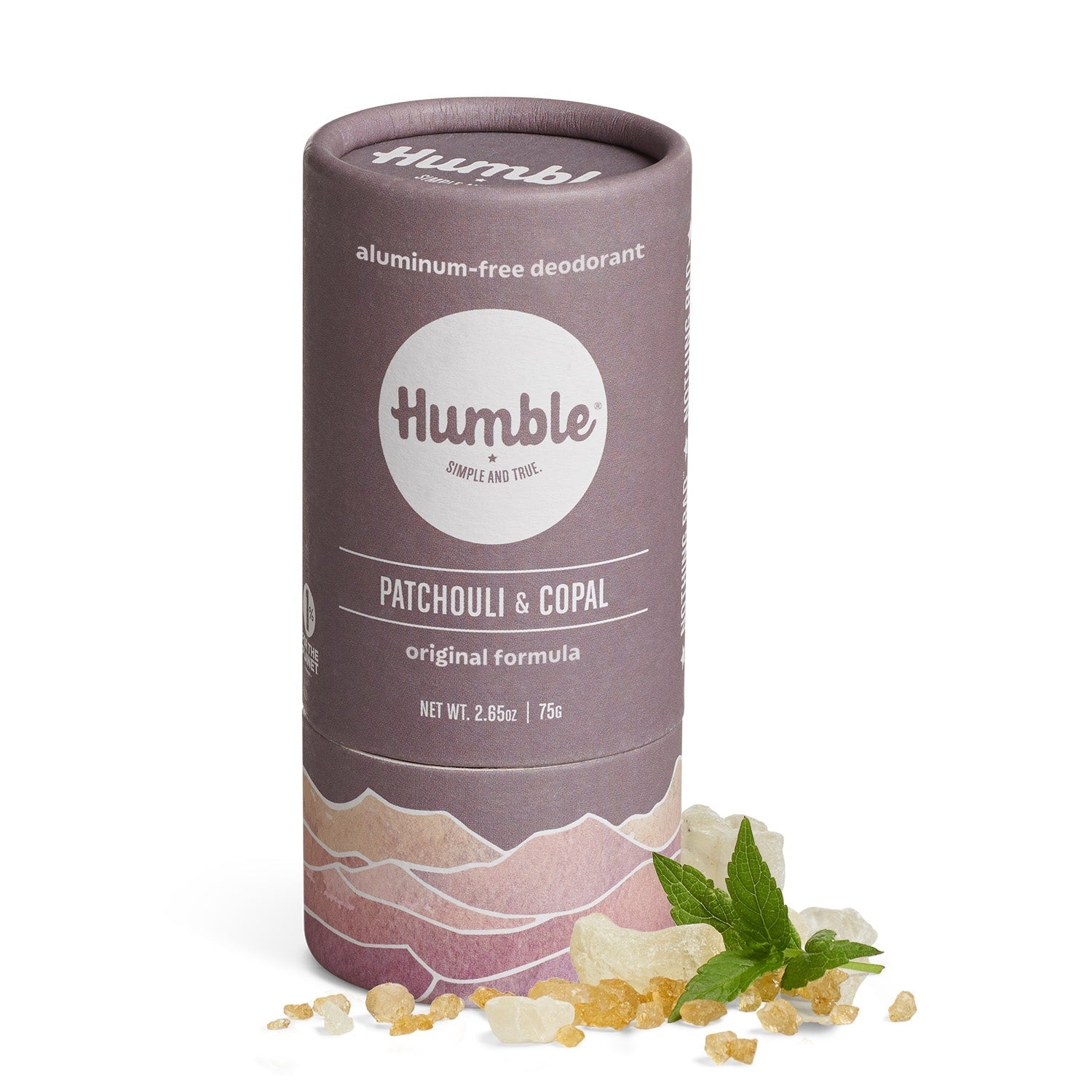 Humble Aluminum Free Deodorant - Patchouli & Copal